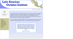 Desktop Screenshot of lacionline.com